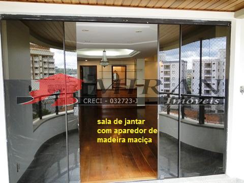 20 - SALA DE JANTAR COM APARADOR MADEIRA MACICA DSC06934